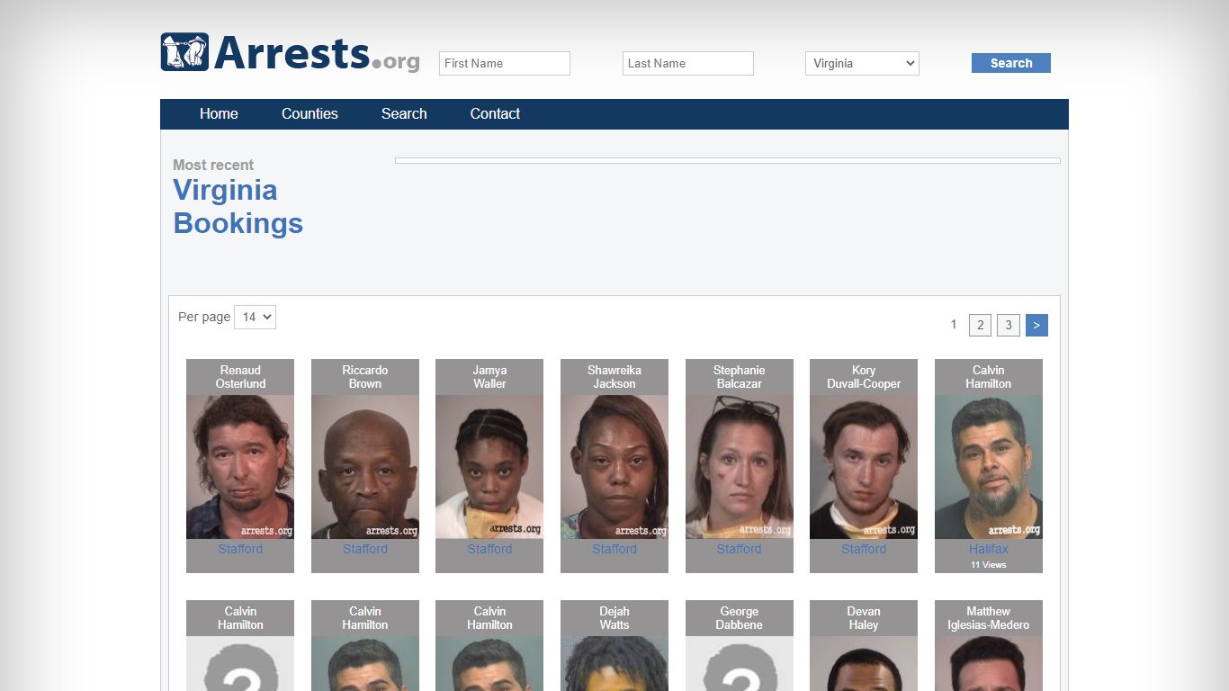 Virginia Arrests and Inmate Search